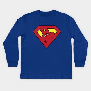 Superrrr Kids Long Sleeve T-Shirt